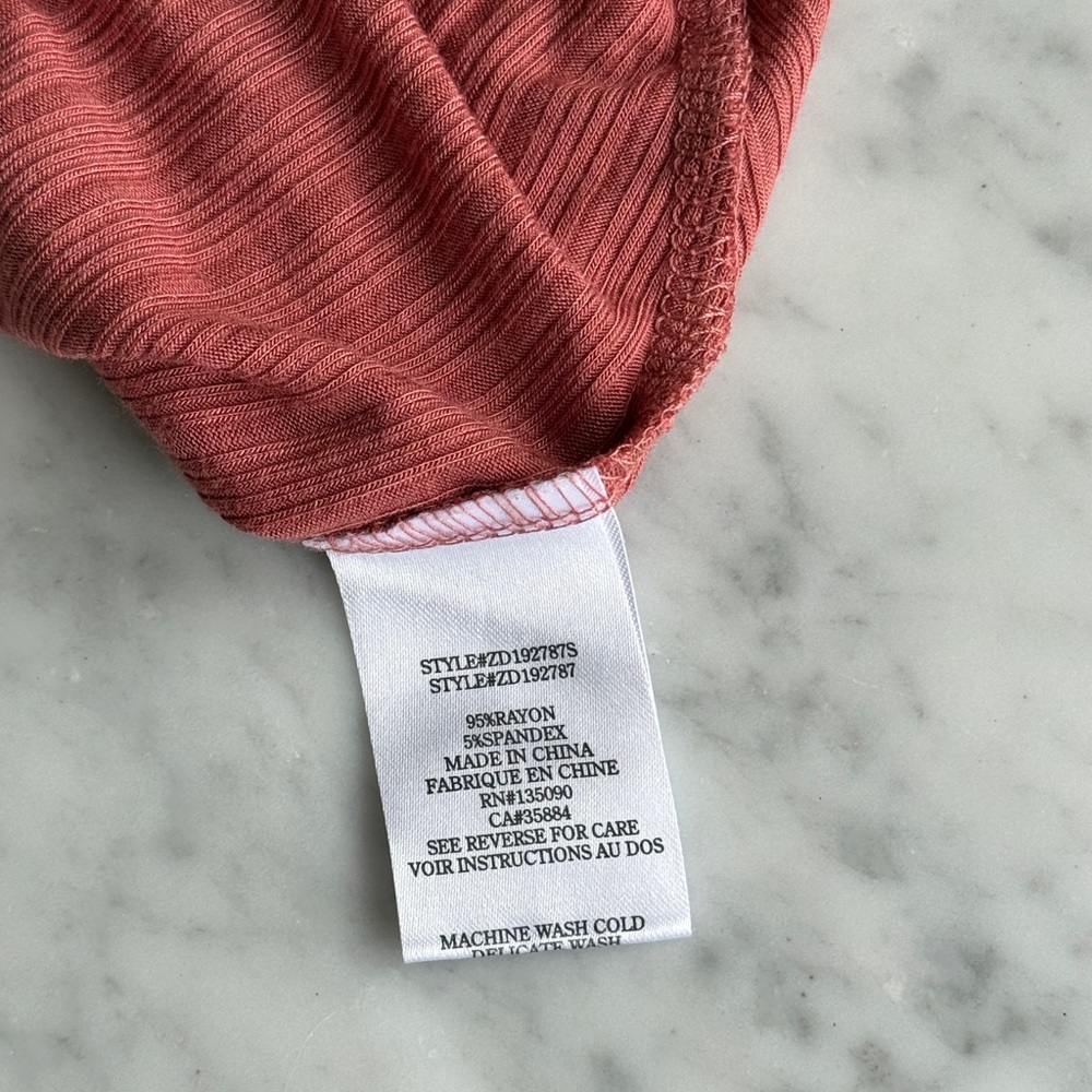 Z Supply Ribbed Mini Dress - Picture 5 of 5